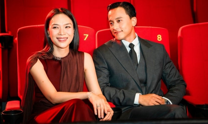 Mỹ Tâm, Mai Tài Phến đồng hành trong sự kiện đầu tháng 2. Ảnh: Hòa Phạm