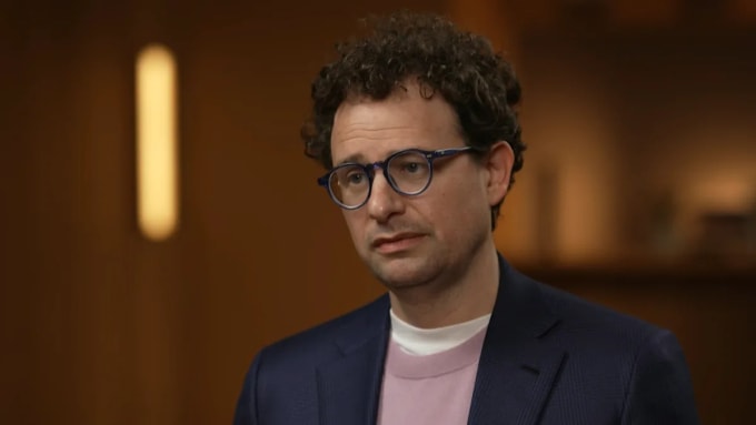 Dario Amodei, CEO công ty AI Anthropic. Ảnh: CBS News