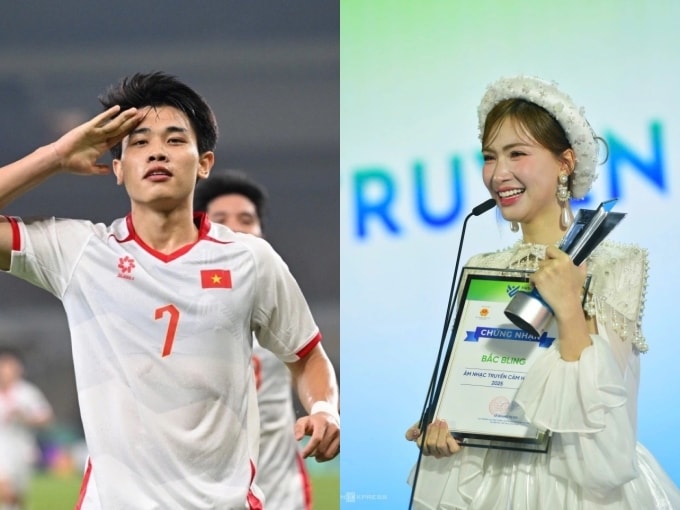 Đình Bắc và Hòa Minzy là hai trong 19 đề cử Gương mặt trẻ Việt Nam tiêu biểu năm 2025. Ảnh: AFC - Thanh Tùng