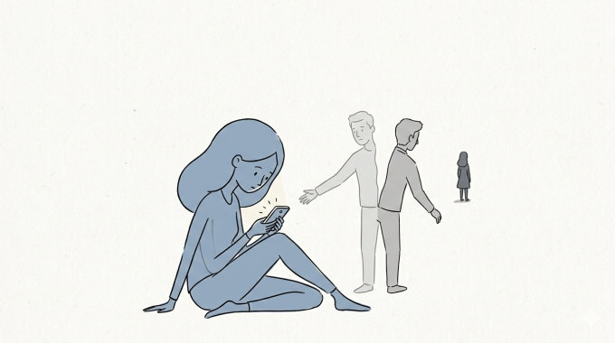 Bạn trai thú nhận yêu người khác trên một trang mạng xã hội