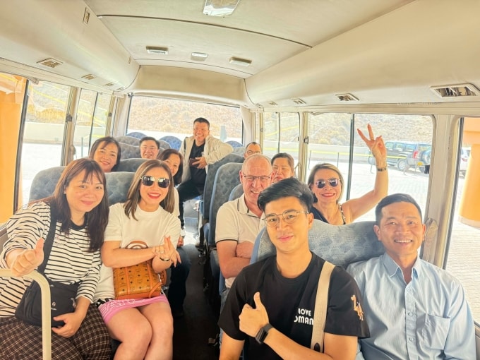 Đoàn khách Việt đang mắc kẹt tại Oman được hãng bay bố trí chỗ ở 5 sao. Ảnh: Mạc Hiếu