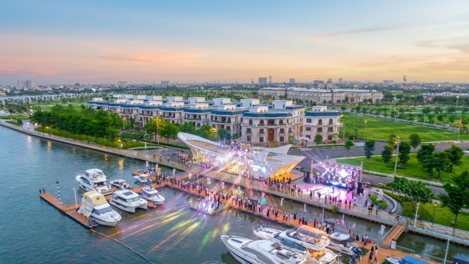 3 mặt Van Phuc City được bao quanh bởi sông Sài Gòn. Ảnh: VPG