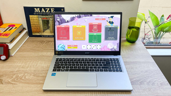 Mẫu laptop giá rẻ Acer Aspire Go 15. Ảnh: Future