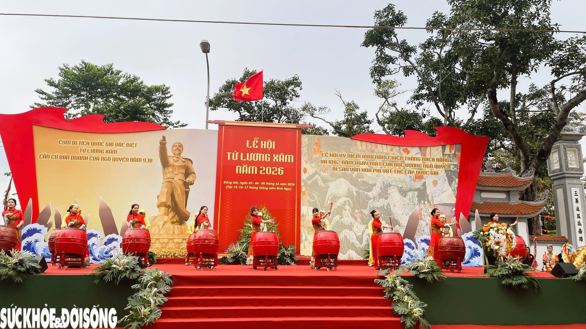 Mãn nhãn màn 'kiệu bay' tại lễ hội truyền thống Từ Lương Xâm 2026- Ảnh 7.