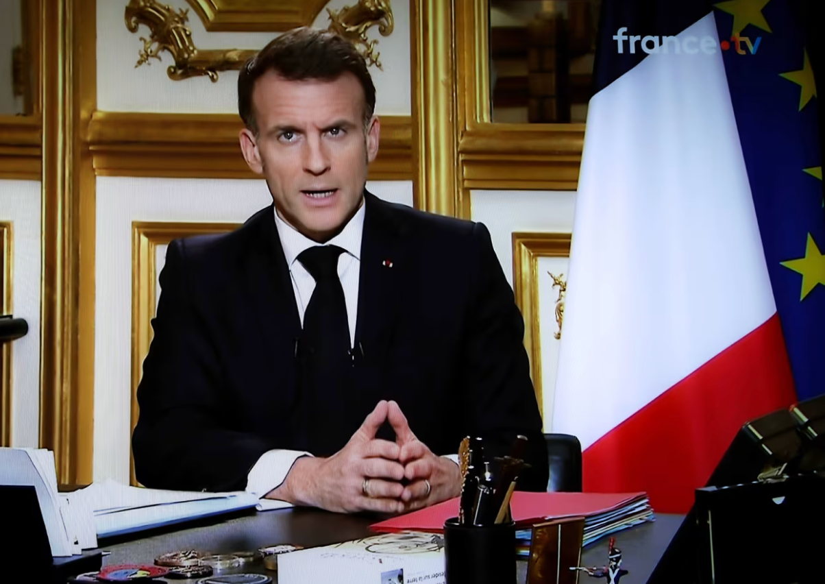 Tổng thống Pháp Emmanuel Macron. (Ảnh: AP)