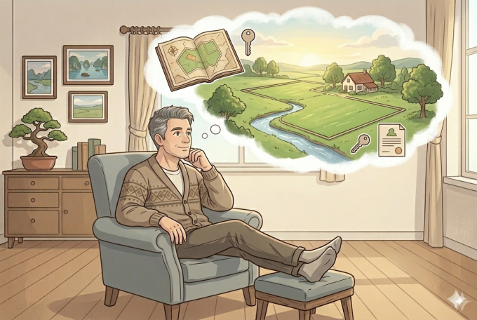 May mắn vì bố không nghe tôi bán đi 200 m2 đất