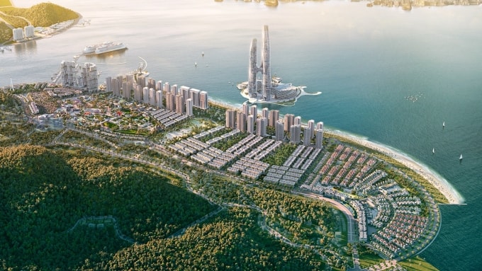 Sun Elite City được kỳ vọng đưa Bãi Cháy trở thành trung tâm du lịch quốc tế. Ảnh: Sun Property