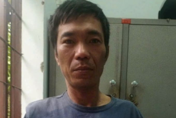 Hồ Xuân Nhàn tại cơ quan điều tra. Ảnh: Công an Đăk Lăk