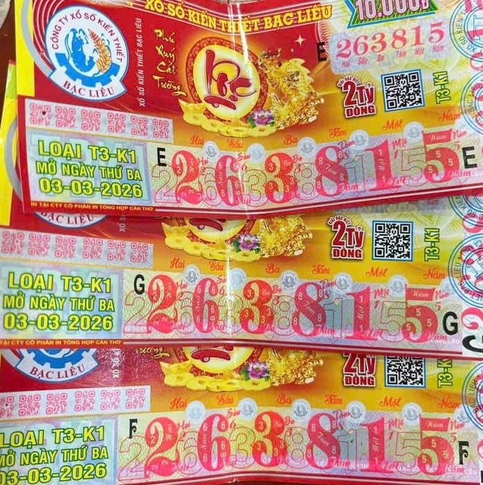 Xổ số miền Nam: 1 đại lý ở miền Tây tiếp tục gây “sốt” mạng xã hội - Ảnh 1.