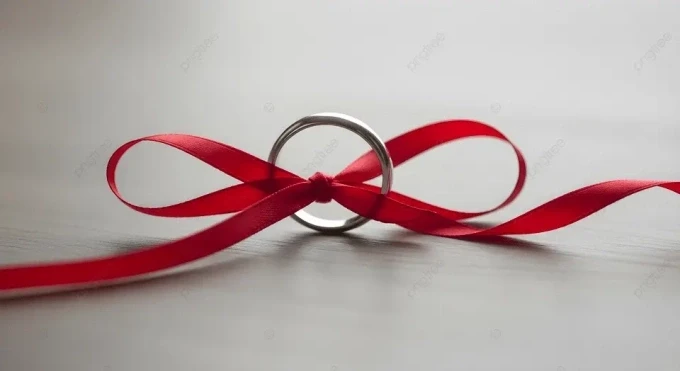 Dải ruy băng đỏ được buộc vào đồ cá nhân tránh bỏ quên khi rời khách sạn. Ảnh: PNGTree