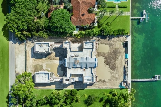 Ảnh chụp từ trên cao toàn cảnh khu đất. Ảnh: New York Post