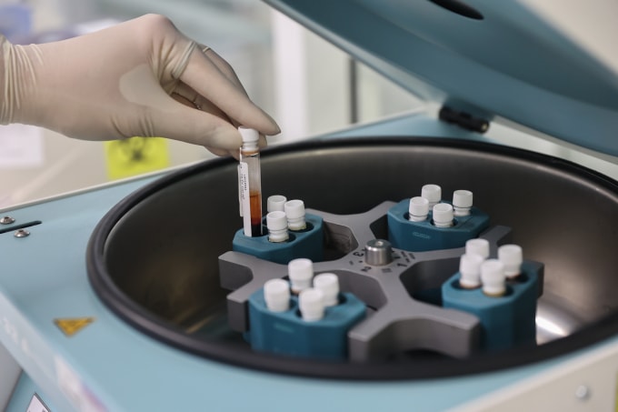 Xét nghiệm các chỉ số sức khỏe tại bệnh viện ở TP HCM. Ảnh: Quỳnh Trần