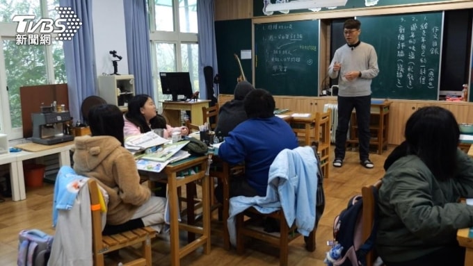 Tỷ lệ sinh giảm đang ảnh hưởng tới các trường học ở vùng nông thôn Đài Loan, Trung Quốc. Ảnh: TVBS