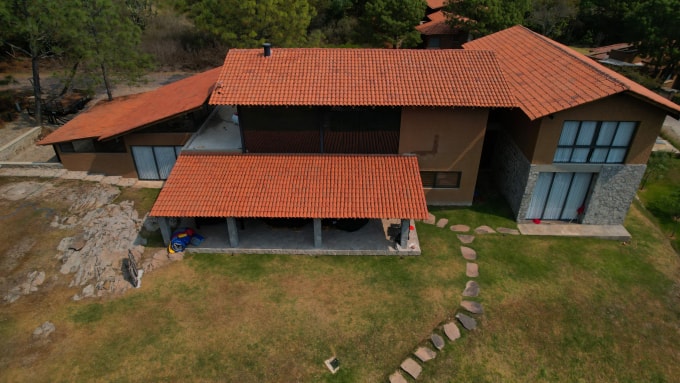 Căn biệt thự El Mencho ở cùng người tình trong Câu lạc bộ Đồng quê Tapalpa, bang Jalisco. Ảnh: AFP