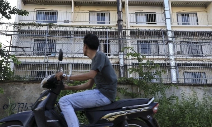 Bên ngoài khu phức hợp Won-gu ở thủ đô Phnom Penh, Campuchia, hồi tháng 10/2025. Ảnh: Chosun