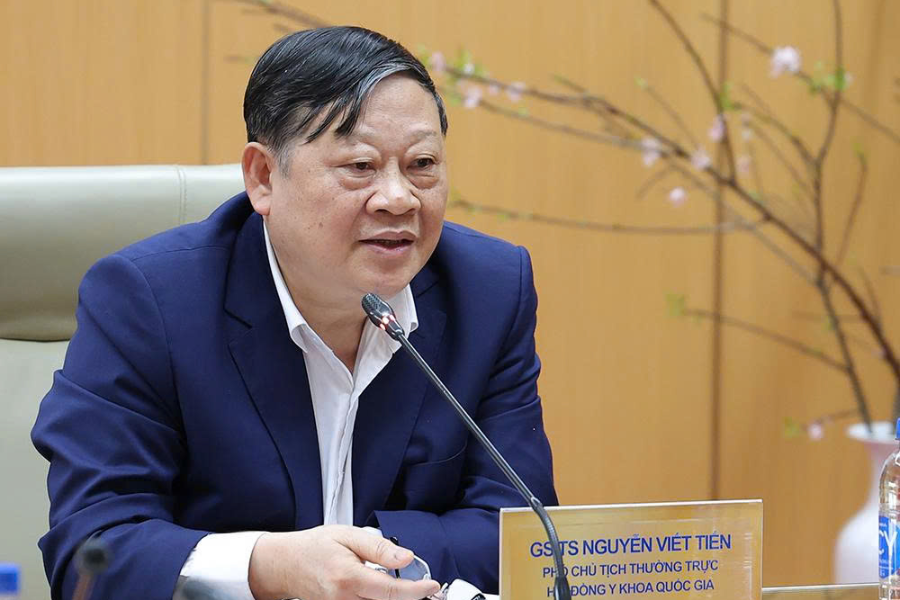 Ông Nguyễn Viết Tiến, Phó chủ tịch Hội đồng Y khoa quốc gia, chia sẻ về lộ trình của kì thi