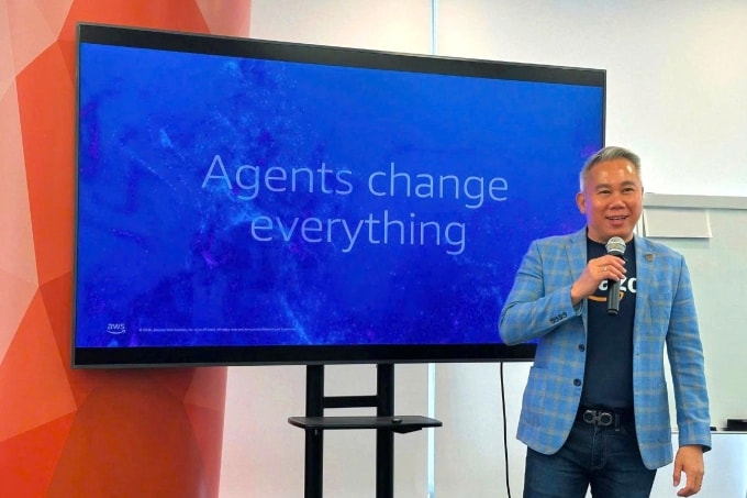 Tổng giám đốc AWS Việt Nam, ông Eric Yeo. Ảnh: Lan Anh