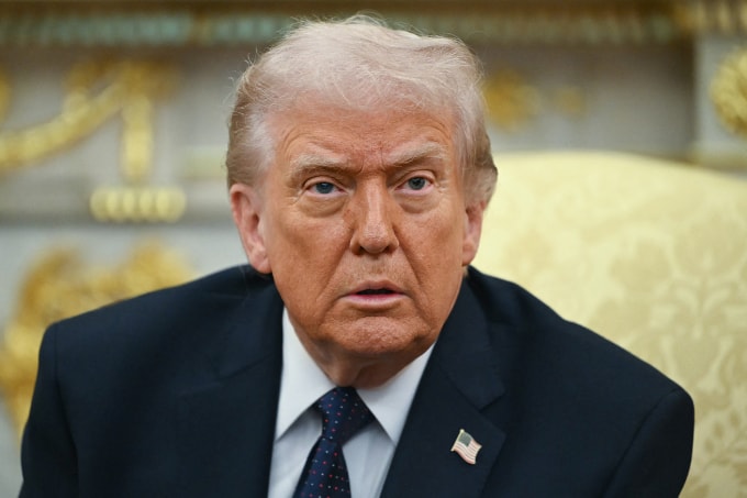 Tổng thống Mỹ Donald Trump tại Nhà Trắng ngày 3/3. Ảnh: AFP