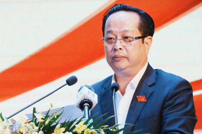 Ông Trần Thế Cương, Phó Chủ tịch Thường trực HĐND thành phố Hà Nội. Ảnh: Hoàng Phong