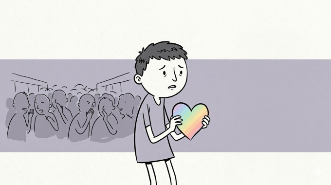 Tiếp tục sống trong cô độc hay tạo vỏ bọc người đàn ông mạnh mẽ