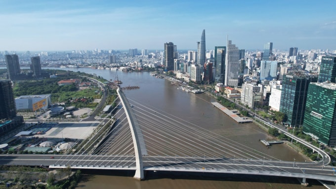 Thị trường bất động sản tại trung tâm TP HCM. Ảnh: Đình Văn