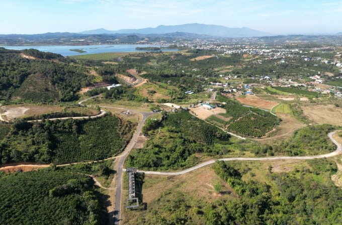 Hiện trạng khu vực thực hiện dự án khu đô thị sinh thái Đại Ninh, năm 2024. Ảnh: Trường Hà