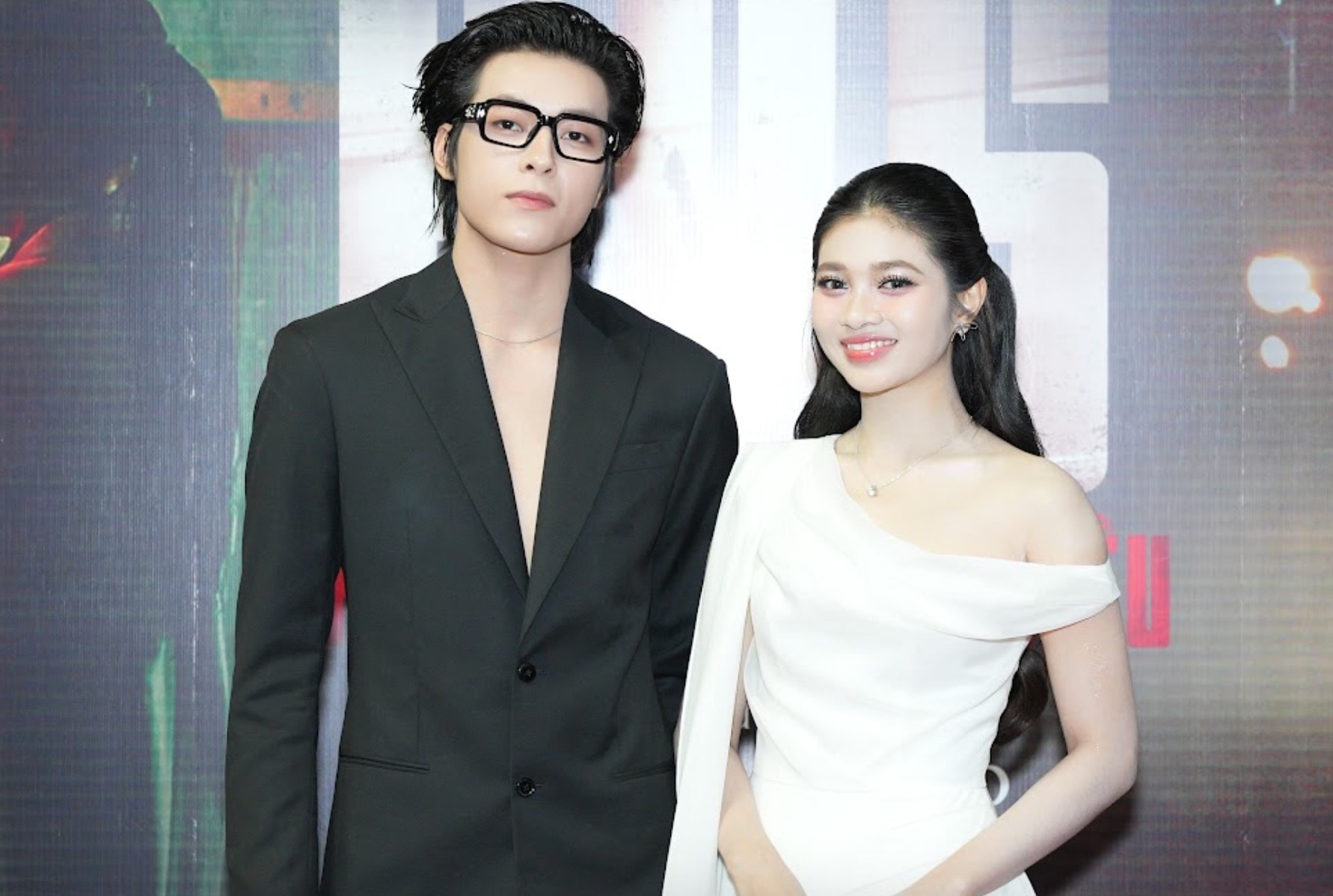 Vĩnh Đam đóng cặp cùng Á hậu Minh Kiên.