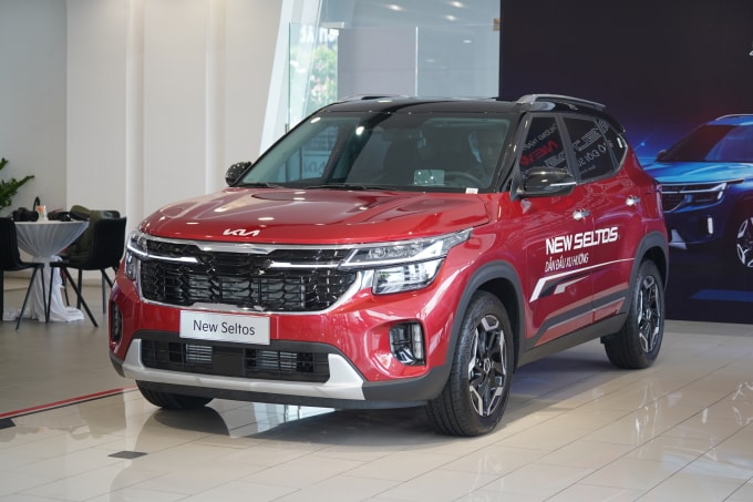 Seltos tại đại lý Kia ở TP HCM. Ảnh: Thành Nhạn