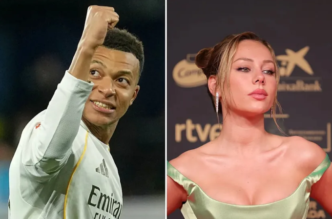 Kylian Mbappe được đồn đoán đang hẹn hò nữ diễn viên Ester Exposito. Ảnh: LaPresse