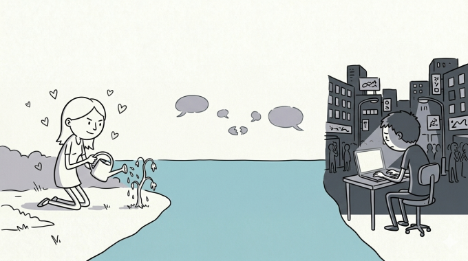 Bạn trai vẫn nói yêu nhưng tâm không đặt ở nơi tôi