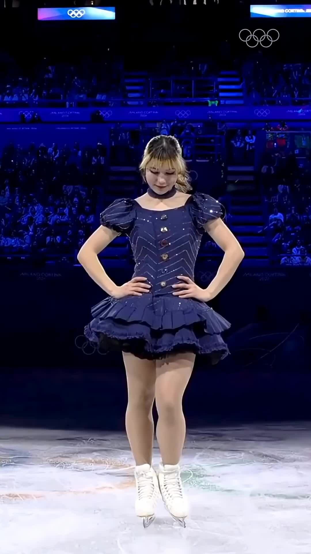 Alysa Liu biểu diễn trong gala kết thúc Olympic mùa Đông 2026