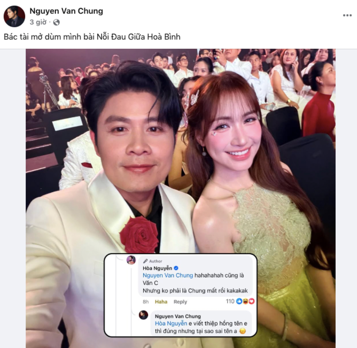 Nhạc sĩ Nguyễn Văn Chung có động thái gây chú ý khi Hòa Minzy công khai bạn trai- Ảnh 1.