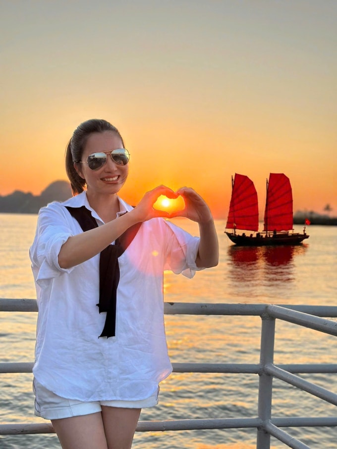 Hiện tại, chị tiếp tục truyền cảm hứng cho nhiều bệnh nhân ung thư, hỗ trợ mọi người chiến đấu bệnh tật. Ảnh: Nhân vật cung cấp