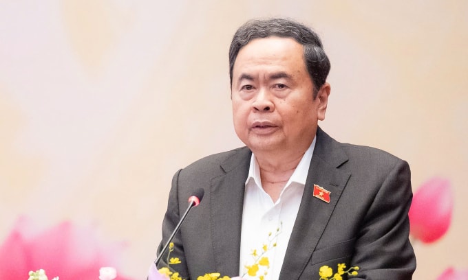 Chủ tịch Quốc hội Trần Thanh Mẫn. Ảnh: Hoàng Phong