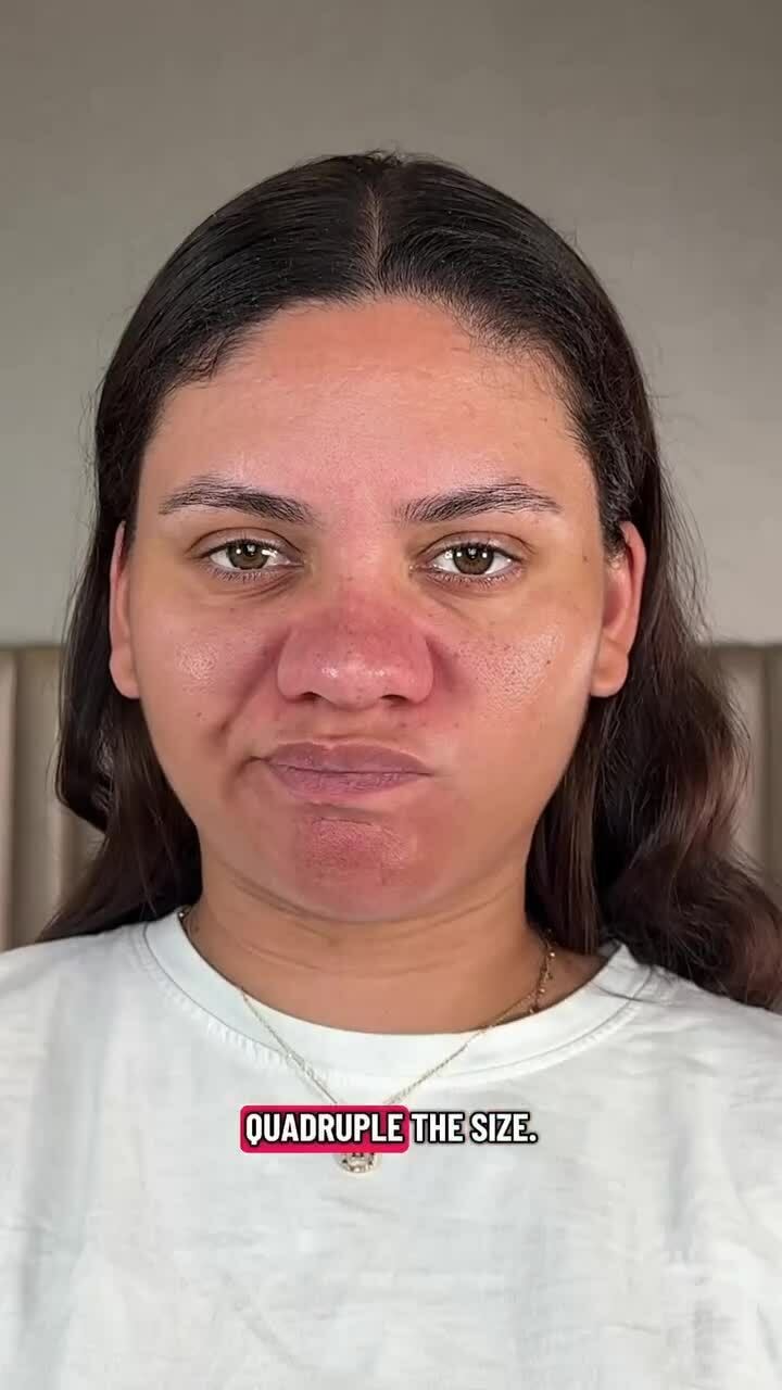 Nữ influencer làm đẹp gây sốc khi công khai diện mạo thực tế lúc mang thai