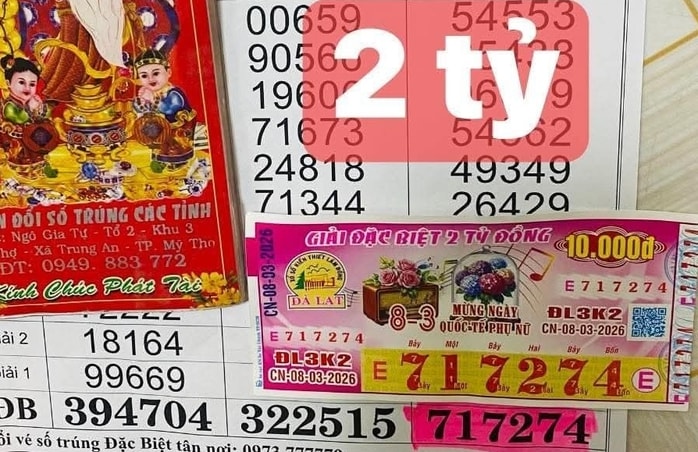 Xổ số miền Nam 2026: Hai người trúng giải độc đắc 8 - 3 tại TPHCM và Đồng Tháp - Ảnh 3.