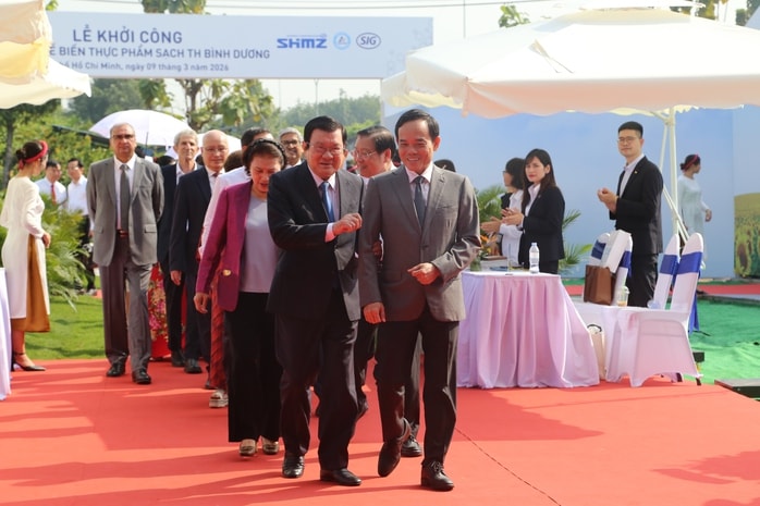 Tập đoàn TH khởi công nhà máy chế biến thực phẩm sạch TH Bình Dương hiện đại năm 2026 - Ảnh 1.