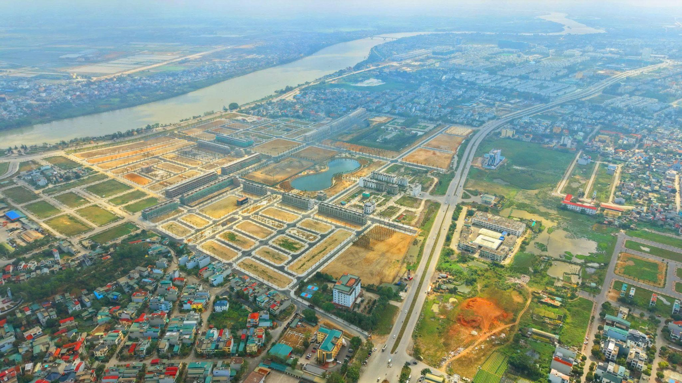 Đô thị hiện đại phát triển bám theo quy hoạch Đại lộ Nam Sông Mã.