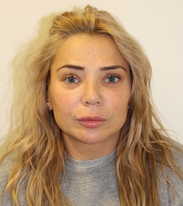 Stanislava Kukusheva bị bắt sau khi giúp người tình 5 ngày phi tang hung khí. Ảnh: DM