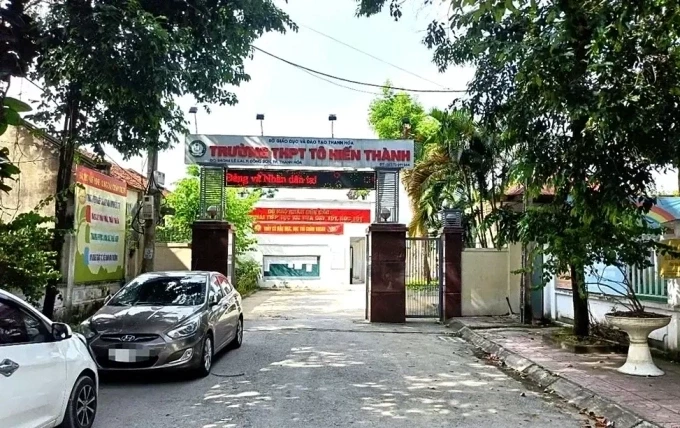 THPT Tô Hiến Thành. Ảnh: Lê Hoàng