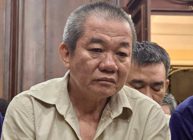 Bị cáo Hồ Văn Búp tại tòa hôm nay. Ảnh: Hải Duyên