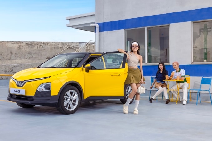 VF 5 là dòng xe bán chạy thứ hai của VinFast tại Việt Nam. Ảnh: VinFast