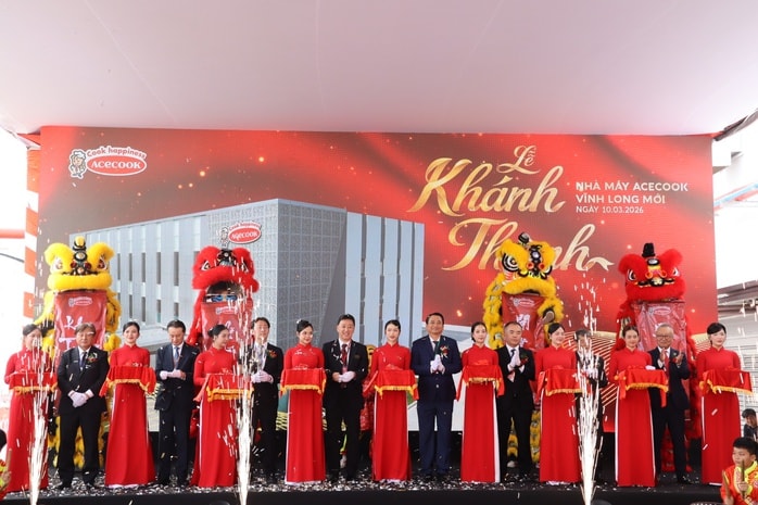 Acecook Việt Nam khánh thành Nhà máy 200 triệu USD tại Vĩnh Long - Ảnh 3.