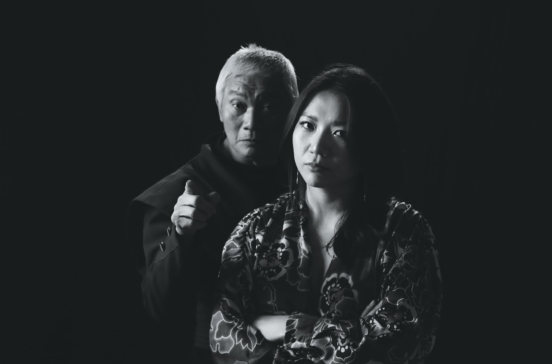 Nghệ sĩ Đào An Khánh và con gái Đào Anh Thơ.