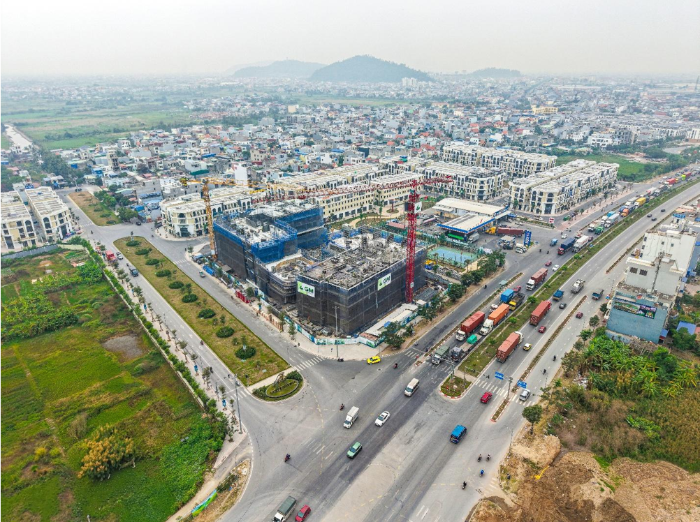 Tiến độ thi công thần tốc tại công trường The Zenith Hải Phòng. Block B đã vươn đến tầng 8, Block A chạm mốc tầng 7, bảo chứng thép cho cam kết tiến độ với nhà đầu tư.