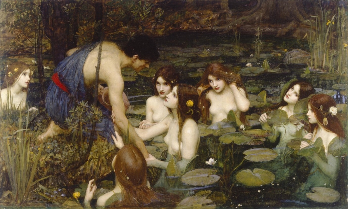 Hylas and the Nymphs (Chàng Hylas và Các nàng tiên) minh họa một cảnh trong thần thoại Hy Lạp, được kể lại bởi các tác giả cổ đại.
