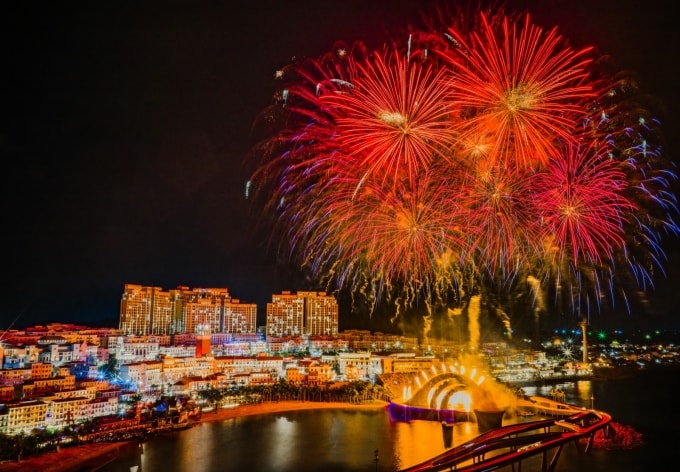 Thị trấn Hoàng hôn Sunset Town. Ảnh: Sun Group