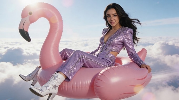 Một cảnh trong nửa sau MV. Ảnh: YouTube/Tilly Norwood