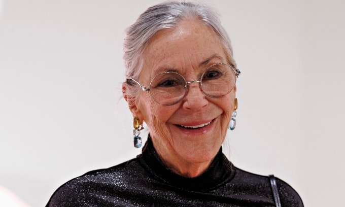 Alice Walton tại sự kiện ở Bảo tàng Nghệ thuật Mỹ Crystal Bridges, tháng 3/2025 tại Bentonville, bang Arkansas. Ảnh: AFP