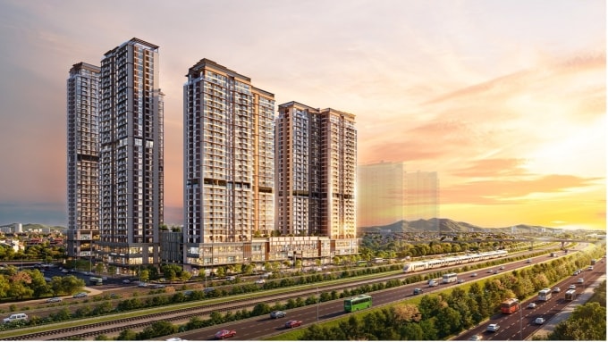 Phối cảnh dự án Imperia Sky Park. Ảnh: MIK Group